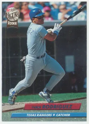 1992 Fleer Ultra - Ivan Rodriguez #139 Rookie