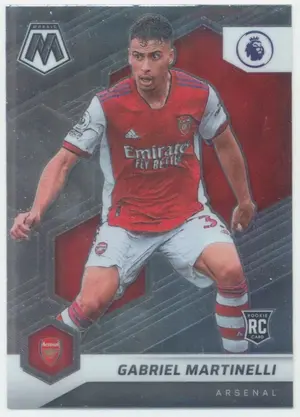 2021-22 Panini Mosaic Premier League - Gabriel Martinelli #65 Rookie