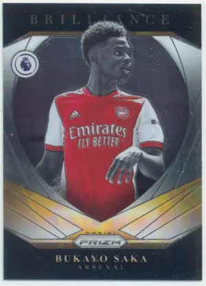 2021-22 Panini Prizm Premier League - Bukayo Saka #9 Brilliance