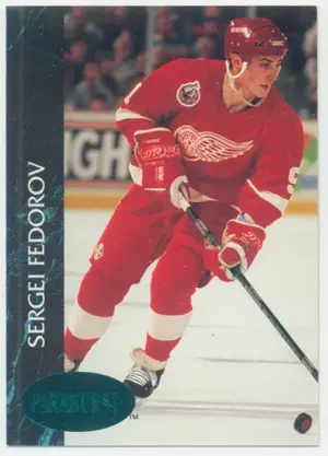 1992-93 PARKHURST - SERGEI FEDOROV #39 EMERALD ICE