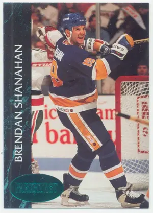 1992-93 PARKHURST - BRENDAN SHANAHAN #156 EMERALD ICE