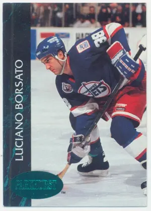 1992-93 PARKHURST - LUCIANO BORSATO #439 EMERALD ICE