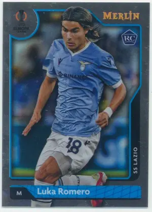 2021-22 Topps Merlin Collection Chrome UCL - Luka Romero #32 Rookie