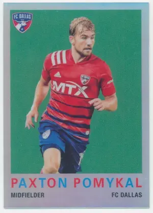 2022 Topps Chrome MLS - Paxton Pomykal #59T-17 1959 Topps Football