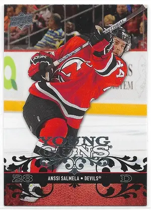 2008-09 Upper Deck #228 Anssi Salmela RC (Young Guns)