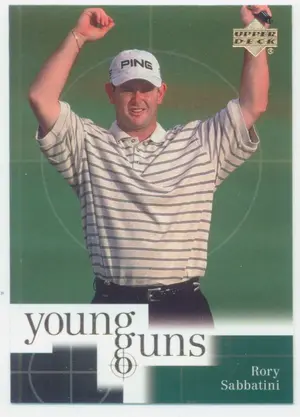 2001 Upper Deck - Rory Sabbatini #80 Young Guns