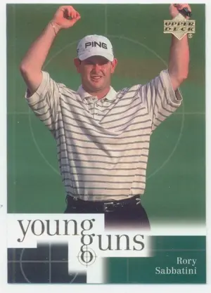2001 Upper Deck - Rory Sabbatini #80 Young Guns