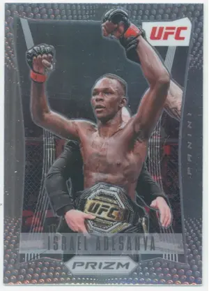2022 Panini Prizm UFC - Israel Adesanya #3 Prizm Flashback