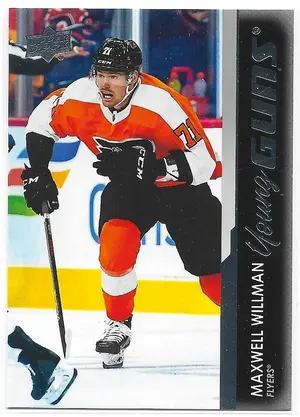 2021-22 Upper Deck #497 Maxwell Willman RC (Young Guns)