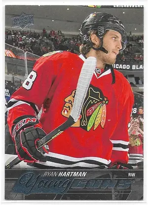 2015-16 Upper Deck #475 Ryan Hartman RC (Young Guns)