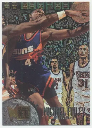 1995-96 Fleer Metal - Michael Finley #180 Rookie