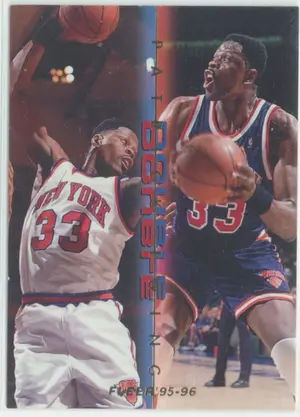 1995-96 Fleer Ultra - Patrick Ewing #3 Double Double