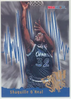 1995-96 NBA Hoops - Shaquille O'Neal #366 Earth Shakers