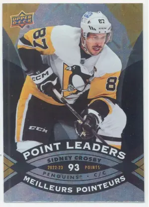 2023-24 TIM HORTONS - SIDNEY CROSBY #PL-15 POINT LEADERS