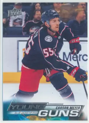 2022-23 UPPER DECK - CARSON MEYER #232 YOUNG GUNS