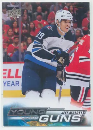 2022-23 UPPER DECK - JEFF MALOTT #247 YOUNG GUNS