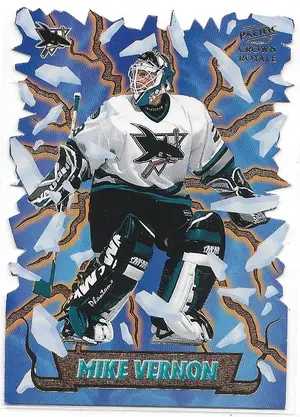 1997-98 Crown Royale Freeze Out Die-Cuts #18 Mike Vernon