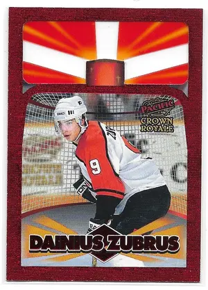1997-98 Crown Royale Lamplighters #15 Dainius Zubrus *