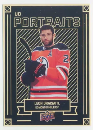 2022-23 UPPER DECK - LEON DRAISAITL #P-19 UD PORTRAITS