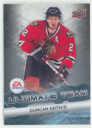 2011-12 UPPER DECK - DUNCAN KEITH #EA7 EA ULTIMATE TEAM