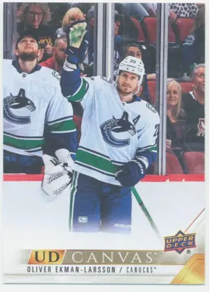2022-23 UPPER DECK - OLIVER EKMAN-LARSSON #C-80 UD CANVAS