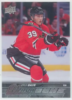 2015-16 UPPER DECK - KYLE BAUN #241 YOUNG GUNS