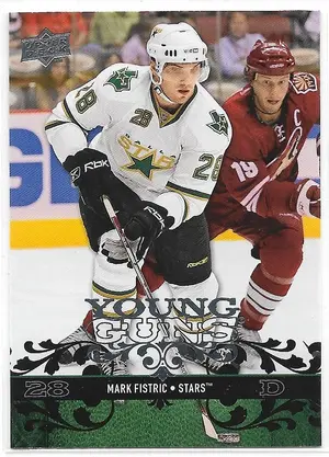 2008-09 Upper Deck #210 Mark Fistric RC (Young Guns)
