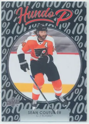 2021-22 UPPER DECK - SEAN COUTURIER #HP-5 HUNDO P
