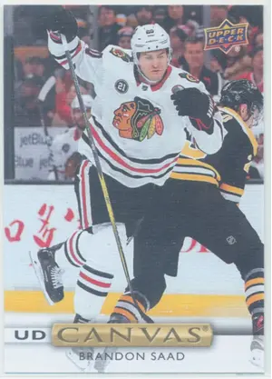 2019-20 UPPER DECK - BRANDON SAAD #C52 UD CANVAS