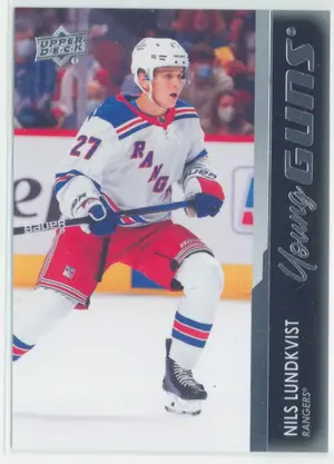 2021-22 UPPER DECK - NILS LUNDKVIST #456 YOUNG GUNS