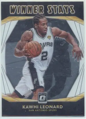 2020-21 Panini Donruss Optic - Kawhi Leonard #6 Winner Stays