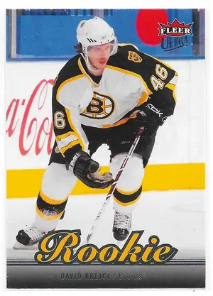2007-08 Ultra #212 David Krejci RC