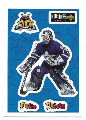 1996-97 Collector's Choice Stick Ums #S11 Felix Potvin