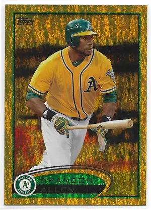2012 Topps Gold Sparkle #283 Brandon Allen