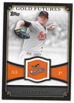 2012 Topps Gold Futures #GF-2 Zach Britton