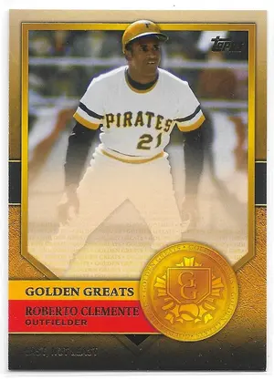 2012 Topps Golden Greats #GG-38 Roberto Clemente