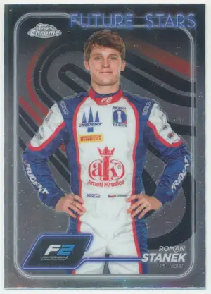 2024 Topps Chrome Formula 1 - Roman Stanek #38 Future Stars F2 Drivers
