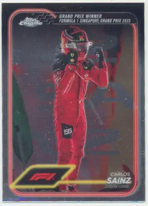 2024 Topps Chrome Formula 1 - Carlos Sainz #147 Grand Prix Winner