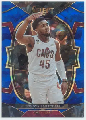 2022-23 Panini Select - Donovan Mitchell #31 Concourse Cracked Ice Prizm Parallel