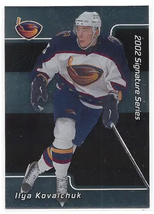 2001-02 Be A Player Signature Series #207 Ilya Kovalchuk RC