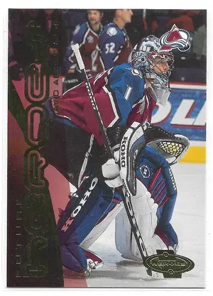 2000-01 UD Heroes #161 David Aebischer RC