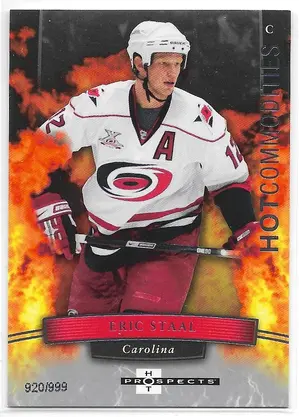2007-08 Hot Prospects #112 Eric Staal (920/999)
