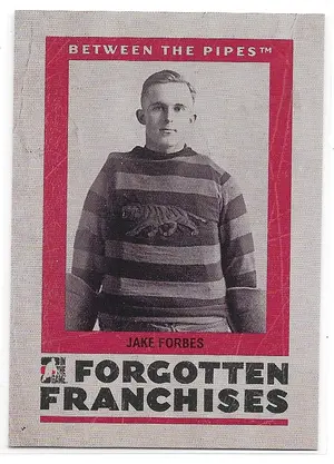 2006-07 Between The Pipes Forgotten Franchises #FF-04 Jake Forbes