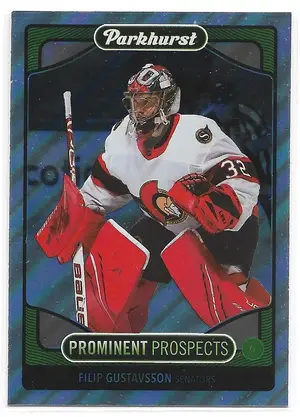 2021-22 Parkhurst Prominent Prospects #PP8 Filip Gustavsson