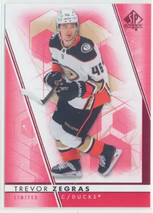 2022-23 SP AUTHENTIC - TREVOR ZEGRAS #46 LIMITED RED