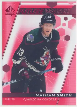 2022-23 SP AUTHENTIC - NATHAN SMITH #135 FUTURE WATCH LIMITED RED