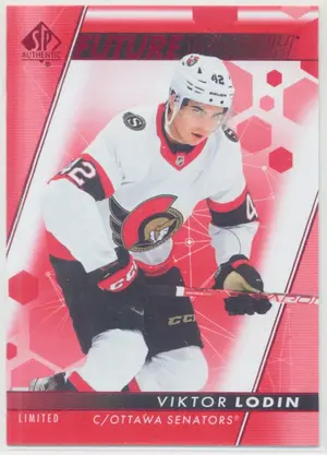 2022-23 SP AUTHENTIC - VIKTOR LODIN #188 FUTURE WATCH LIMITED RED