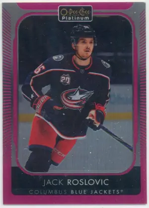 2021-22 O-PEE-CHEE PLATINUM - JACK ROSLOVIC #89 MATTE PINK