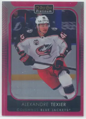 2021-22 O-PEE-CHEE PLATINUM - ALEXANDRE TEXIER #120 MATTE PINK