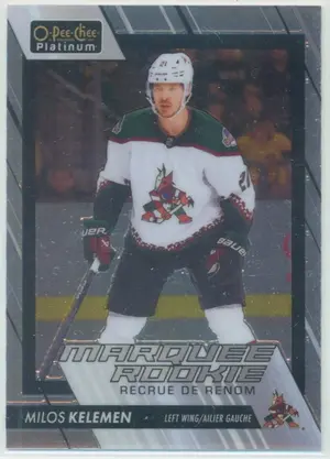 2023-24 O-PEE-CHEE PLATINUM - MILOS KELEMEN #283 MARQUEE ROOKIE